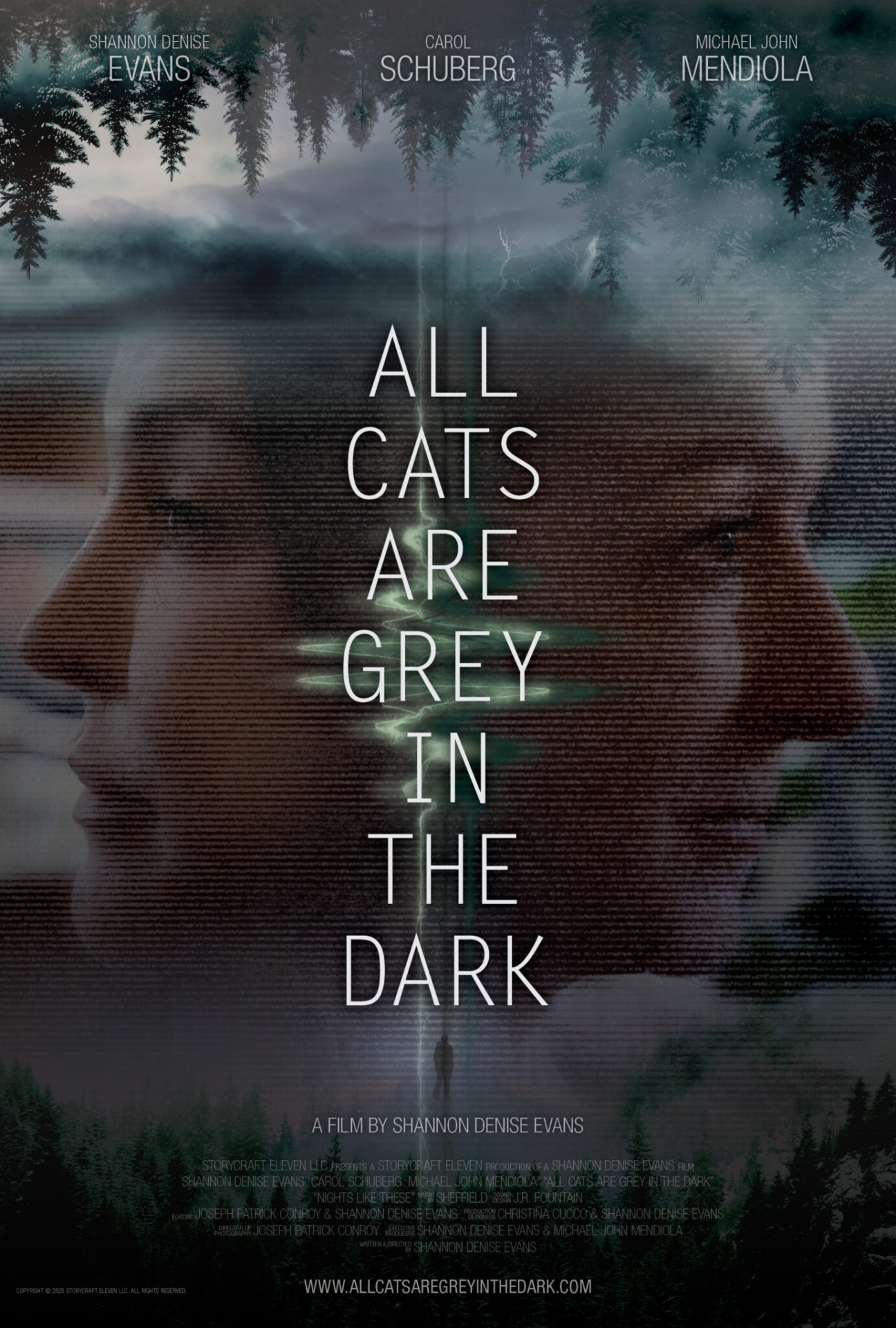 All Cats Are Grey In The Dark Poster